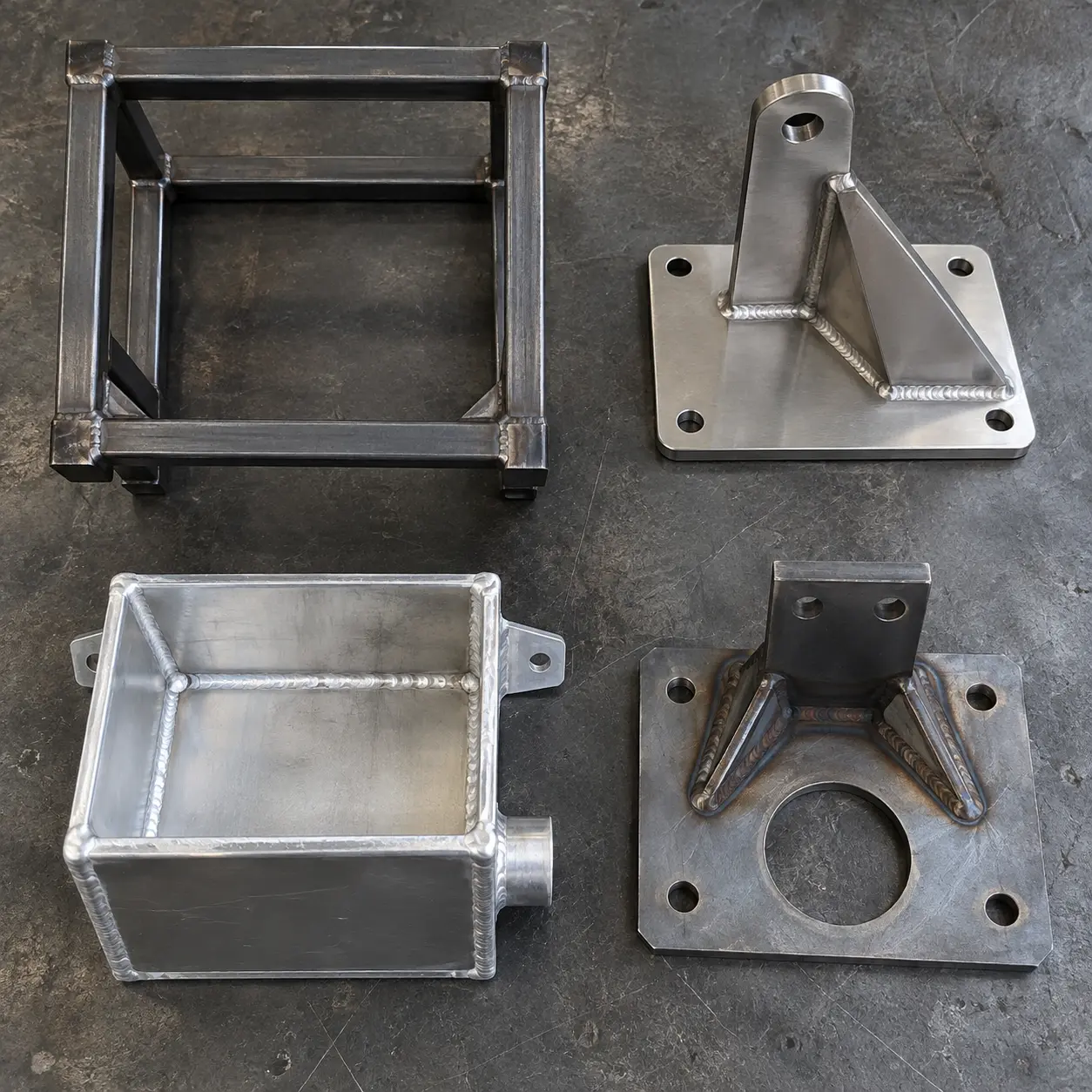 Assemblati saldati in acciaio e inox